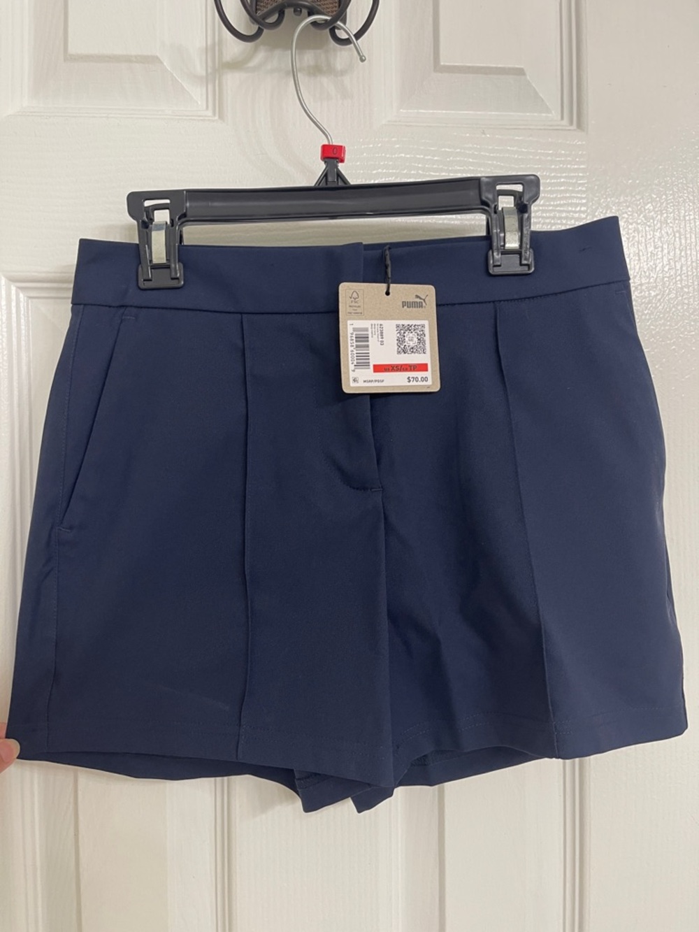 Puma Women's Navy Performance Shorts